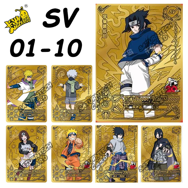 Наруто Card SV 01-10 Series Подлинная KAYOU Золото Серебро SV Намикадзе Минато Хатаке Какаши Подарочная Коробка Коллекция Карты Аниме Игрушки Дети 
Наруто Card SV 01-10 Series Подлинная KAYOU Золото Серебро SV Намикадзе Минато Хатаке Какаши Подарочная Коробка Коллекция Карты Аниме Игрушки Дети