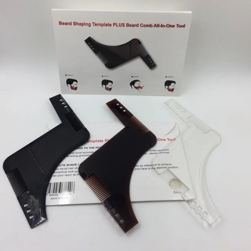 2022 Hot 1PC Beard Comb Beard Shaping Tool Beard Styling Template Stencil For Men Lightweight And Flexible Fits Tool
2022 Hot 1PC Beard Comb Beard Shaping Tool Beard Styling Template Stencil For Men Lightweight And Flexible Fits Tool