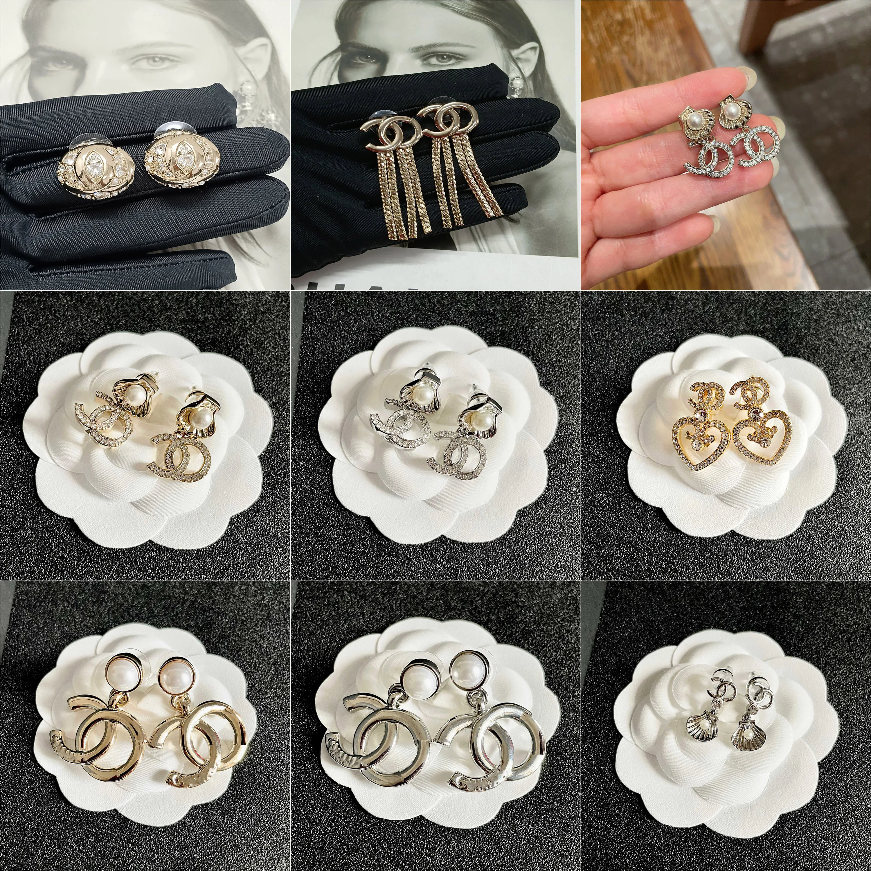 2026 new Chan stud earrings double C business elegant style fit workplace professional ladies, affordable price
2026 new Chan stud earrings double C business elegant style fit workplace professional ladies, affordable price