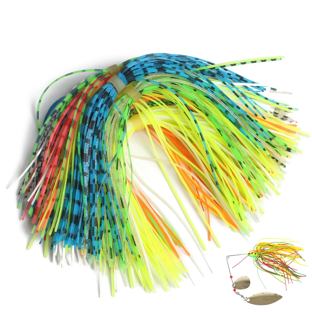 10 pcs Diy Fishing Lure Making Accessories Silicone Skirts Spinner Bait Making
10 pcs Diy Fishing Lure Making Accessories Silicone Skirts Spinner Bait Making