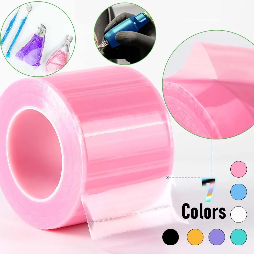 7 Colors Tattoo Barrier Film Disposable Tattoo Film Waterproof Anti-Fouling Protective Barrier Sticker Bandage Tattoo Accessory 
7 Colors Tattoo Barrier Film Disposable Tattoo Film Waterproof Anti-Fouling Protective Barrier Sticker Bandage Tattoo Accessory