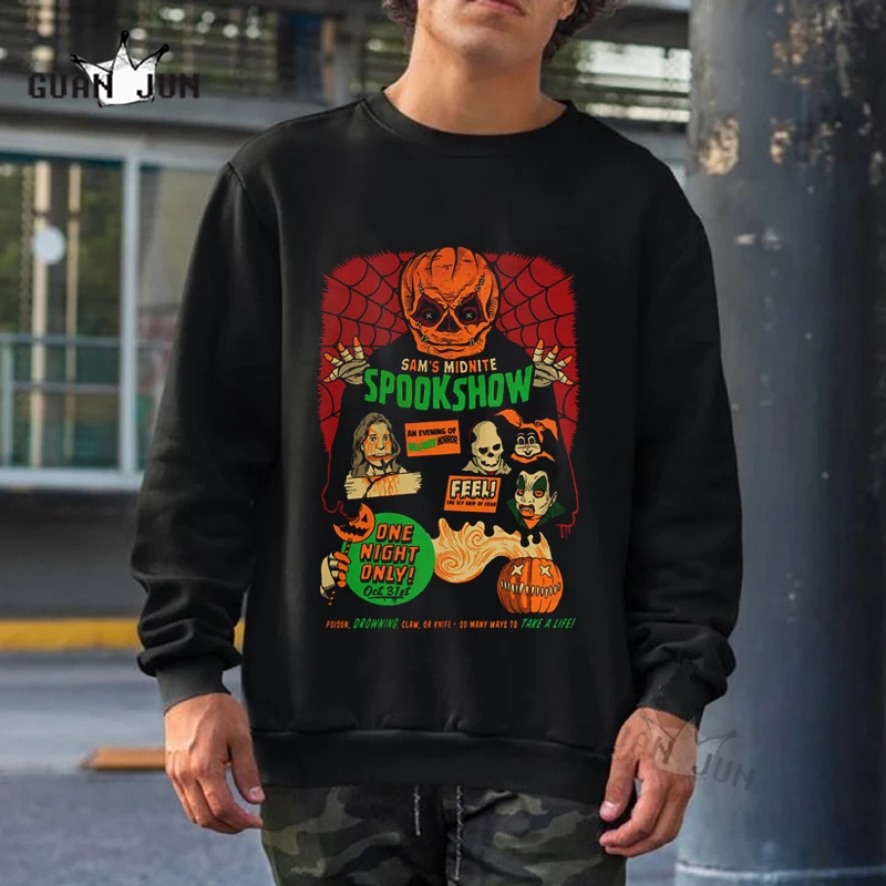 Pumpkin Halloween Crewneck Sweatshirt Unisex Goth Graphic Sweatshirts Cartoon Black Hoodie Vintage Plus Size Tops Man Hoodies
Pumpkin Halloween Crewneck Sweatshirt Unisex Goth Graphic Sweatshirts Cartoon Black Hoodie Vintage Plus Size Tops Man Hoodies