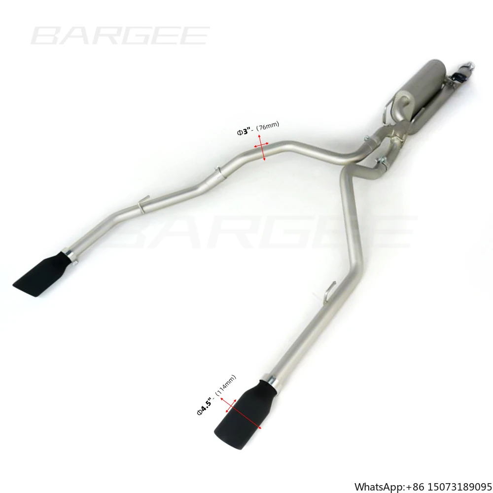 Bargee Performance Exhaust Muffler Pipes EXHAUST CATBACK for Dodge RAM 1500 5.7L 2015-2019 Catback Exhaust System
Bargee Performance Exhaust Muffler Pipes EXHAUST CATBACK for Dodge RAM 1500 5.7L 2015-2019 Catback Exhaust System