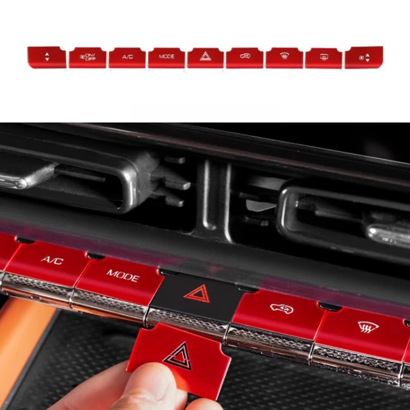 Car Air Conditioning Button Sticker Fit for Haval H9 2024 Auto Aluminum Alloy Air Conditioning Button Decorative Sticker
Car Air Conditioning Button Sticker Fit for Haval H9 2024 Auto Aluminum Alloy Air Conditioning Button Decorative Sticker