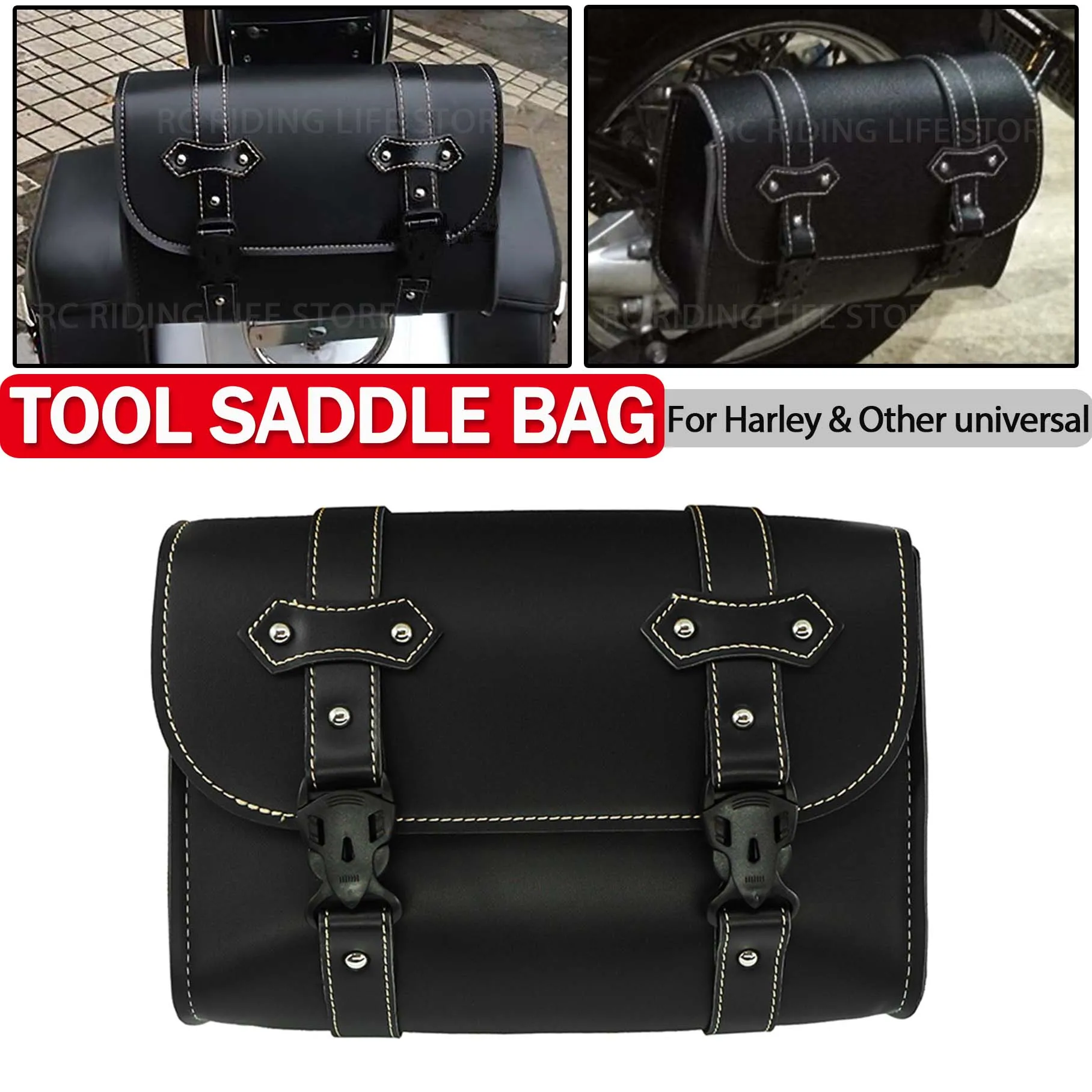 Universal For Harley Dyna Sportster XL883 Motorcycle Tail Luggage Saddlebag Waterproof Pouch Side Toolbags Punk Suitcase Bags
Universal For Harley Dyna Sportster XL883 Motorcycle Tail Luggage Saddlebag Waterproof Pouch Side Toolbags Punk Suitcase Bags