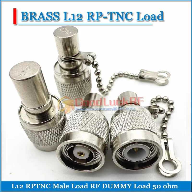 L12 RPTNC RP-TNC TNC Male terminal load BNC Male Female 50 ohm Load Termination DUMMY Brass monitoring RF Coaxial Adapters
L12 RPTNC RP-TNC TNC Male terminal load BNC Male Female 50 ohm Load Termination DUMMY Brass monitoring RF Coaxial Adapters