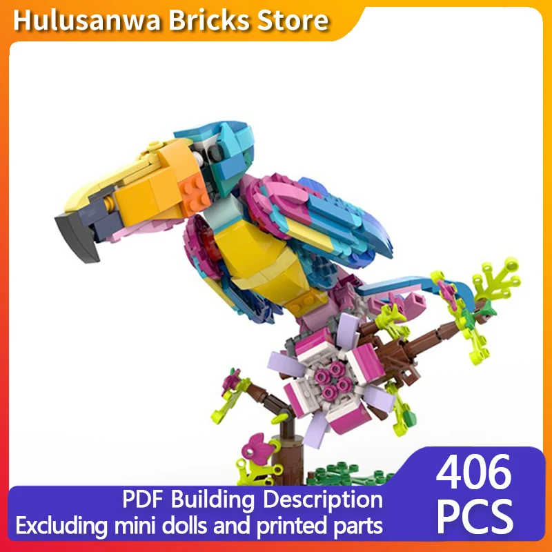Creators Animal Series Model MOC Building Block Exotic Toucan Modular Technology Gifts Holiday Assemble Children Toys Suit
Creators Animal Series Model MOC Building Block Exotic Toucan Modular Technology Gifts Holiday Assemble Children Toys Suit