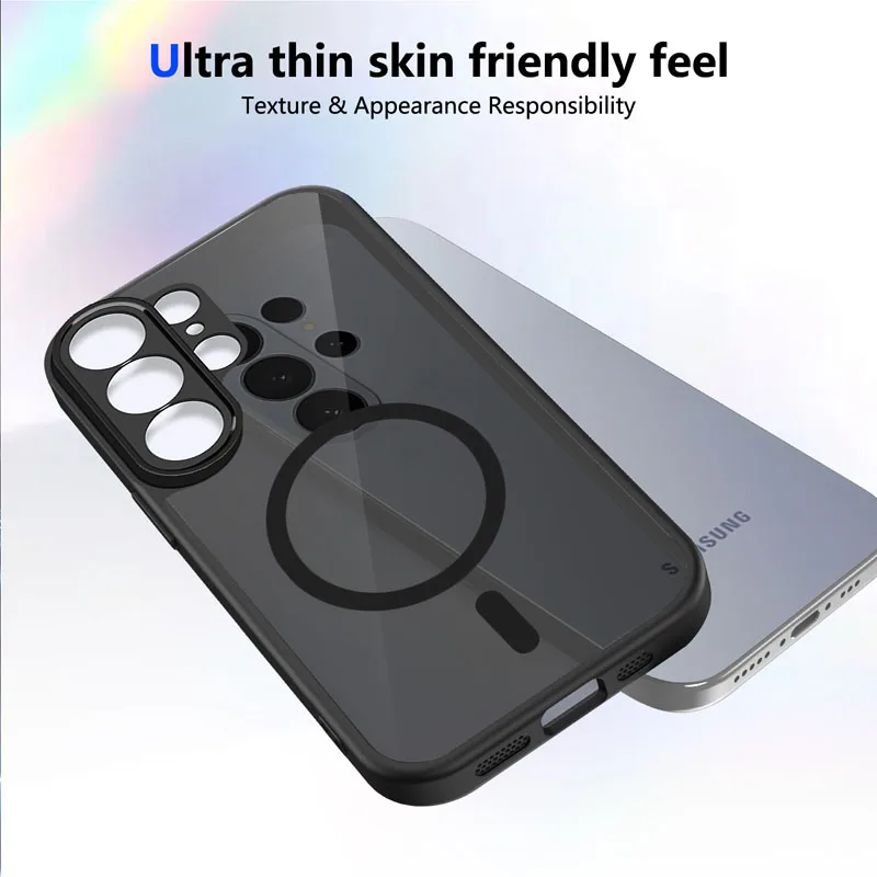 10PCS Black Matte Magnetic Case For Samsung Galaxy S20 FE S21 FE S22 S23 S24 S25 S26 Plus Ultra edge Magsafe PC cover case4
10PCS Black Matte Magnetic Case For Samsung Galaxy S20 FE S21 FE S22 S23 S24 S25 S26 Plus Ultra edge Magsafe PC cover case4