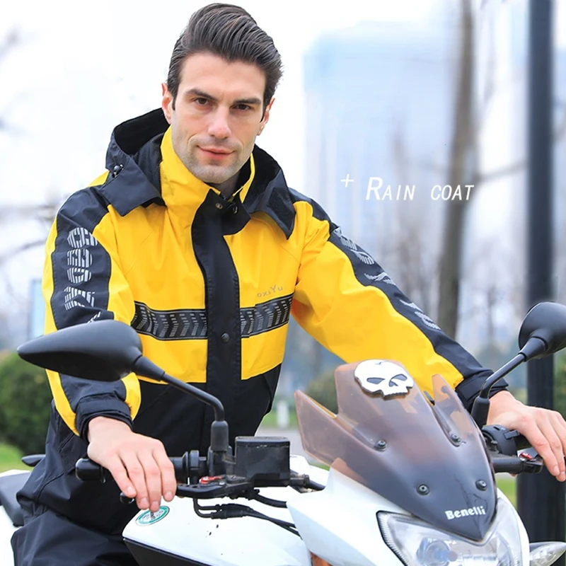 Outdoor Waterproof Raincoat Jacket Men Motorcycle Raincoat Cycling Hiking Poncho Hombre Fashion Household Merchandises AB50YY
Outdoor Waterproof Raincoat Jacket Men Motorcycle Raincoat Cycling Hiking Poncho Hombre Fashion Household Merchandises AB50YY