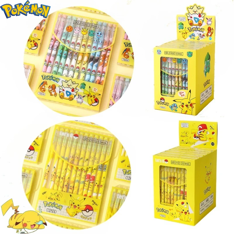 Pokemon Gel Pens Pikachu Anime Figure Black Ink Erasable Pen Student School Supplies Kawaii Stationery Creative Birthday Gifts
Pokemon Gel Pens Pikachu Anime Figure Black Ink Erasable Pen Student School Supplies Kawaii Stationery Creative Birthday Gifts