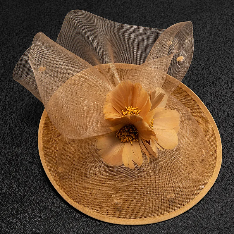Faux Linen Nylon Mesh Hair Accessories Feather Flower Matchstick Hair Clip Hat Solid Color Stage Show Hair Ornament
Faux Linen Nylon Mesh Hair Accessories Feather Flower Matchstick Hair Clip Hat Solid Color Stage Show Hair Ornament