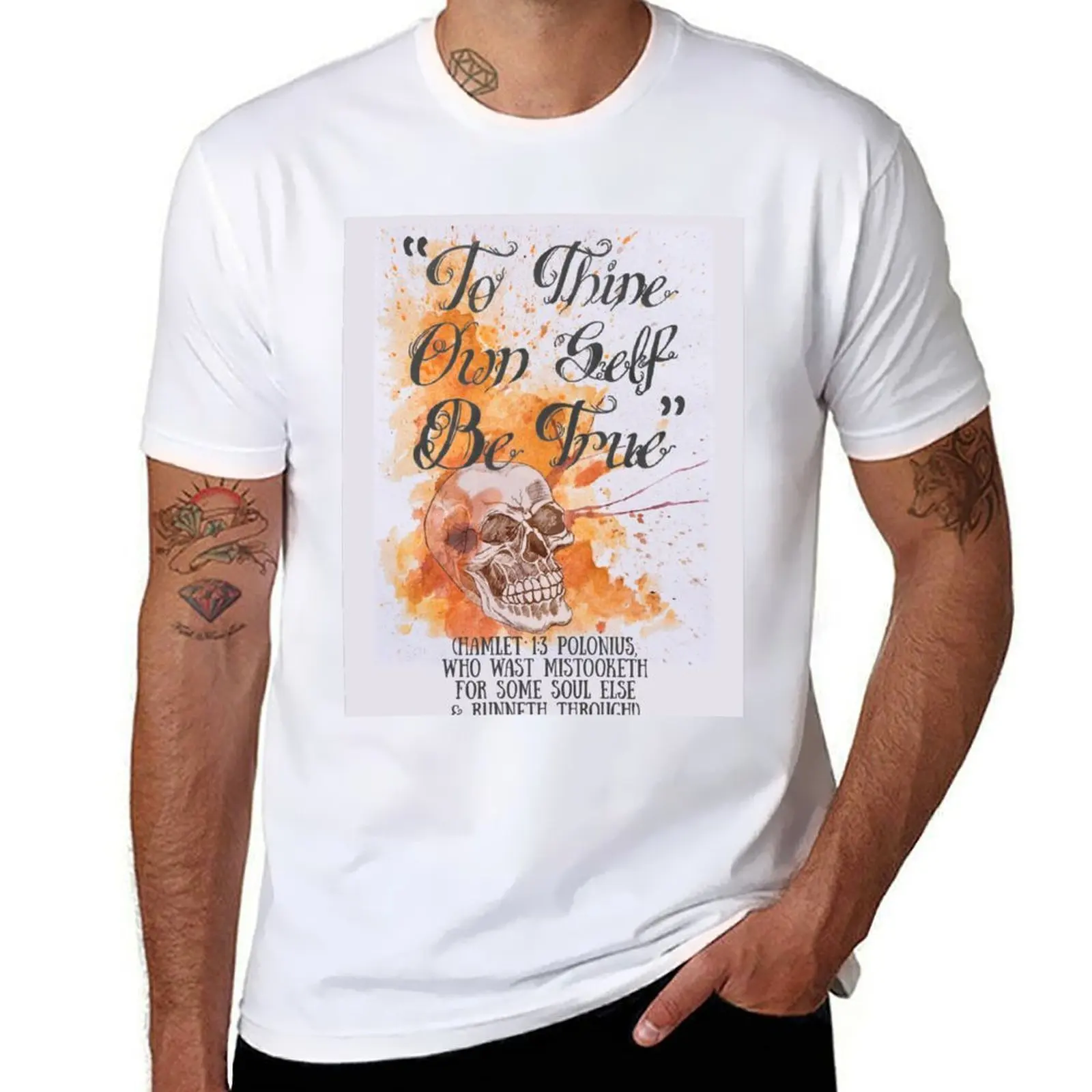 To Thine Own Self Be True (with background) - Polonius' Sage Advice, A Cautionary Tale! T-Shirt mens graphic t shirts T-Shirt
To Thine Own Self Be True (with background) - Polonius' Sage Advice, A Cautionary Tale! T-Shirt mens graphic t shirts T-Shirt