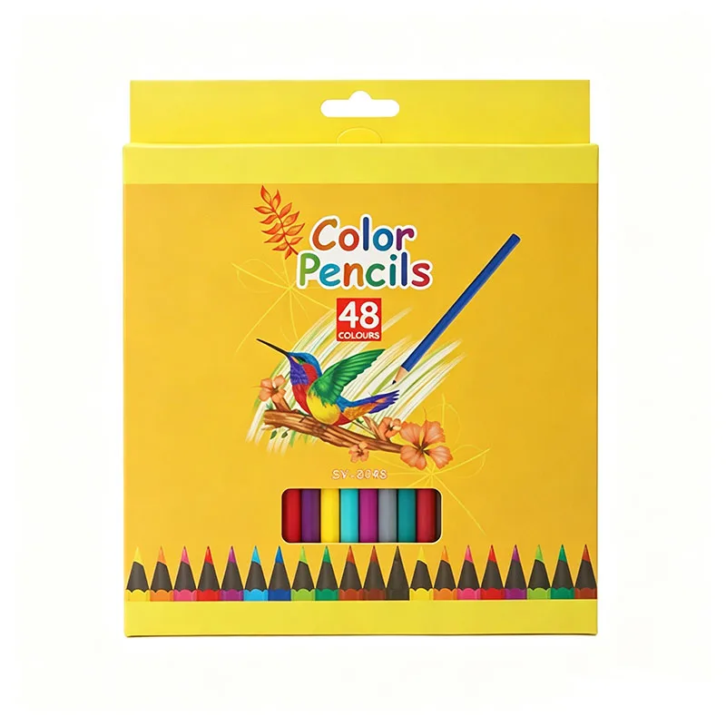 2 Pack Colored Pencils Set, 24/36/48 Count Drawing Pencils, Back to School Stationery for Kids Boys Girls Students
2 Pack Colored Pencils Set, 24/36/48 Count Drawing Pencils, Back to School Stationery for Kids Boys Girls Students