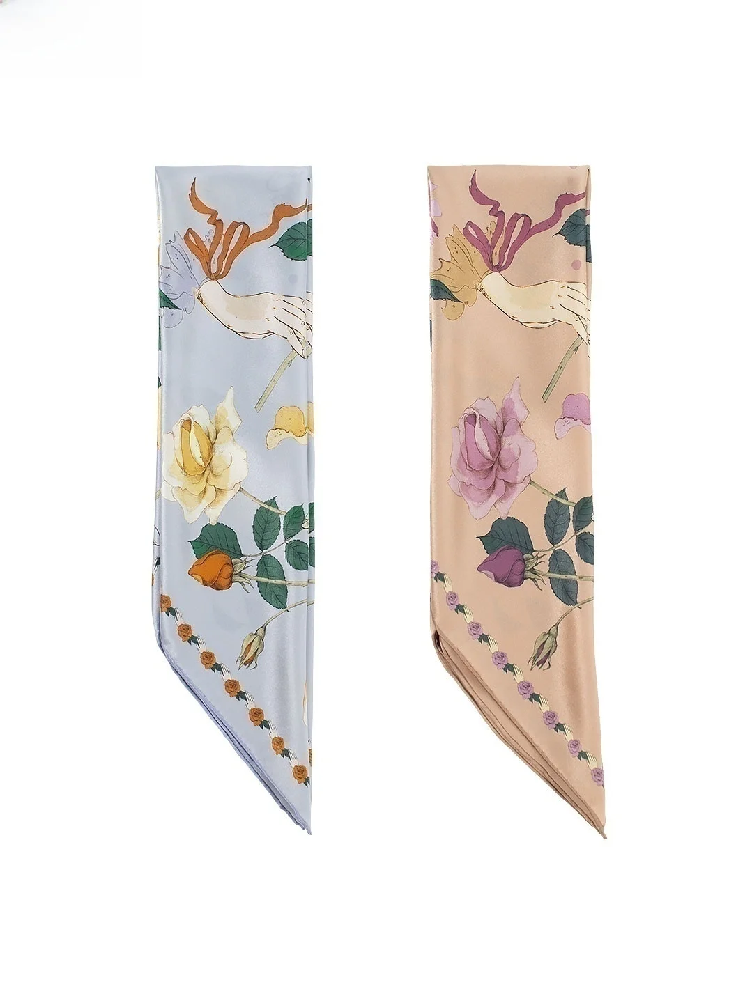 Elegant Double-Sided Rose Print Silk Satin Square Scarf Zhou Xiaodou Original Design Vintage Gentle Character Silk
Elegant Double-Sided Rose Print Silk Satin Square Scarf Zhou Xiaodou Original Design Vintage Gentle Character Silk