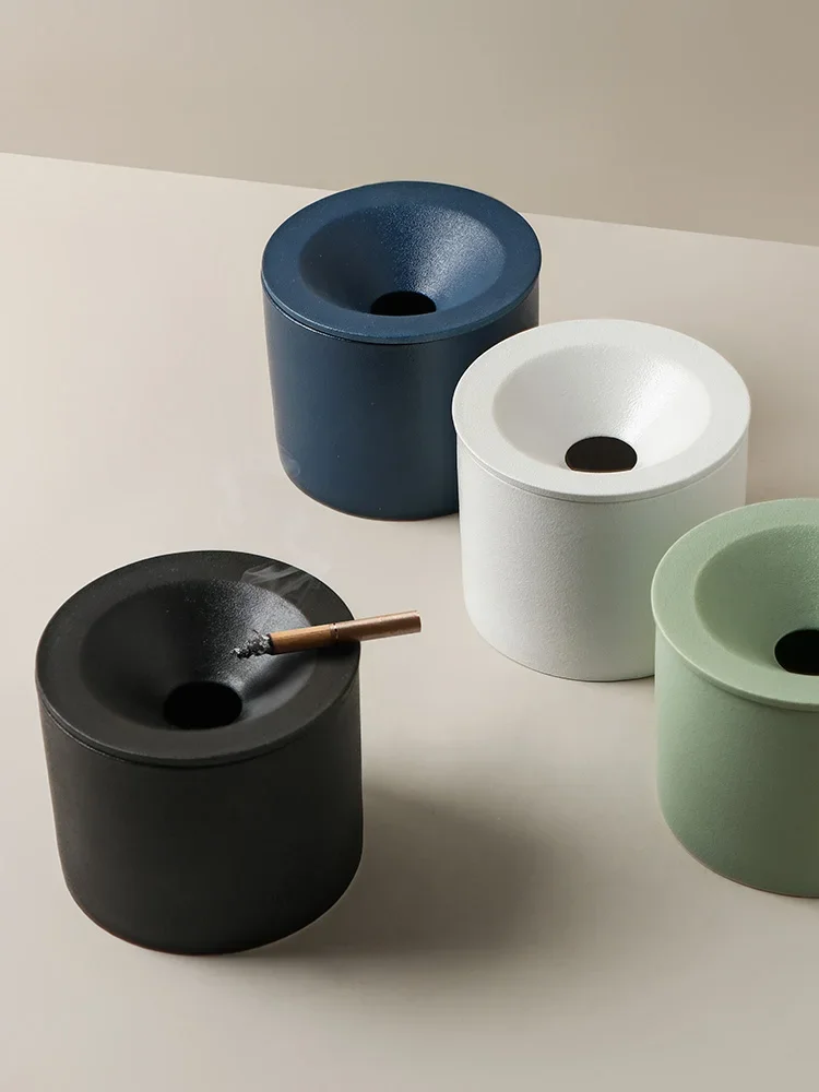 XK Creative Simple Ceramic Ashtray with Lid Prevent Fly Ash Personality Trendy Home Ashtray
XK Creative Simple Ceramic Ashtray with Lid Prevent Fly Ash Personality Trendy Home Ashtray