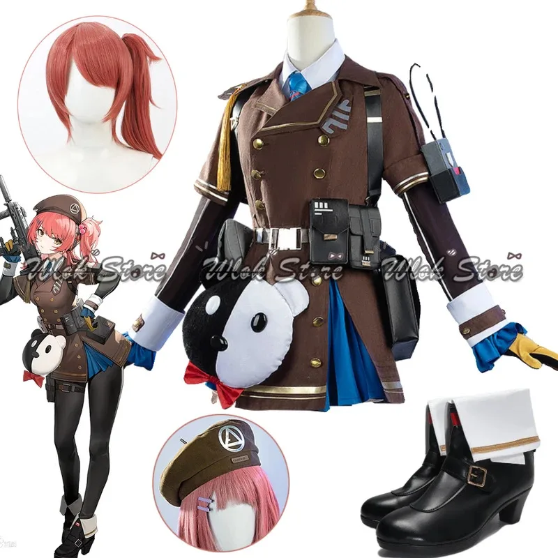 Anime Game Girls Frontline 2 Exilium Cosplay Cheeta Costume Doll Wig Lovely Beret Dress Suit Woman Halloween Party Outfits Shoes
Anime Game Girls Frontline 2 Exilium Cosplay Cheeta Costume Doll Wig Lovely Beret Dress Suit Woman Halloween Party Outfits Shoes