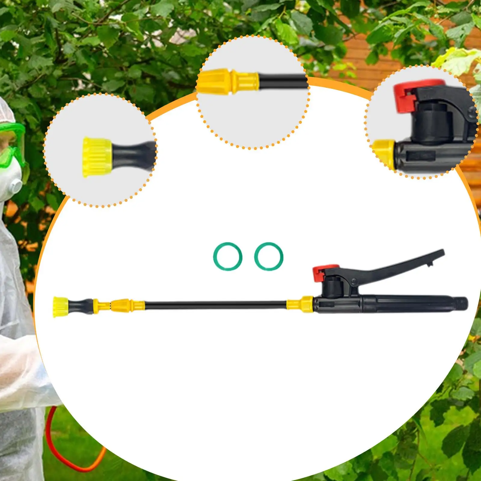 Retractable Sprayer Rod Stainless Steel Watering Wand Sprayer Extension Rod for Outdoor Watering Hanging Plants Garden Tree
Retractable Sprayer Rod Stainless Steel Watering Wand Sprayer Extension Rod for Outdoor Watering Hanging Plants Garden Tree