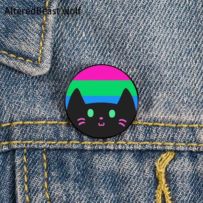 Polysex Pride шпилька с подвеской «Кот» Милые Броши на заказ, рубашка, лацкан, учитель, сумка, рюкзак, значок, Мультяшные знаки для женщин
Polysex Pride шпилька с подвеской «Кот» Милые Броши на заказ, рубашка, лацкан, учитель, сумка, рюкзак, значок, Мультяшные знаки для женщин