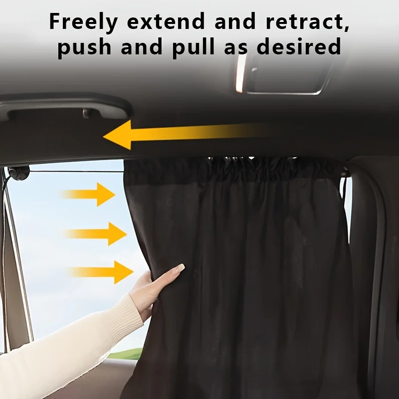 New Car Interior Sun Protection And Heat Insulation Roll-Up Type Car Sunshade Side Curtains Window Sunshade Privacy Curtain
New Car Interior Sun Protection And Heat Insulation Roll-Up Type Car Sunshade Side Curtains Window Sunshade Privacy Curtain