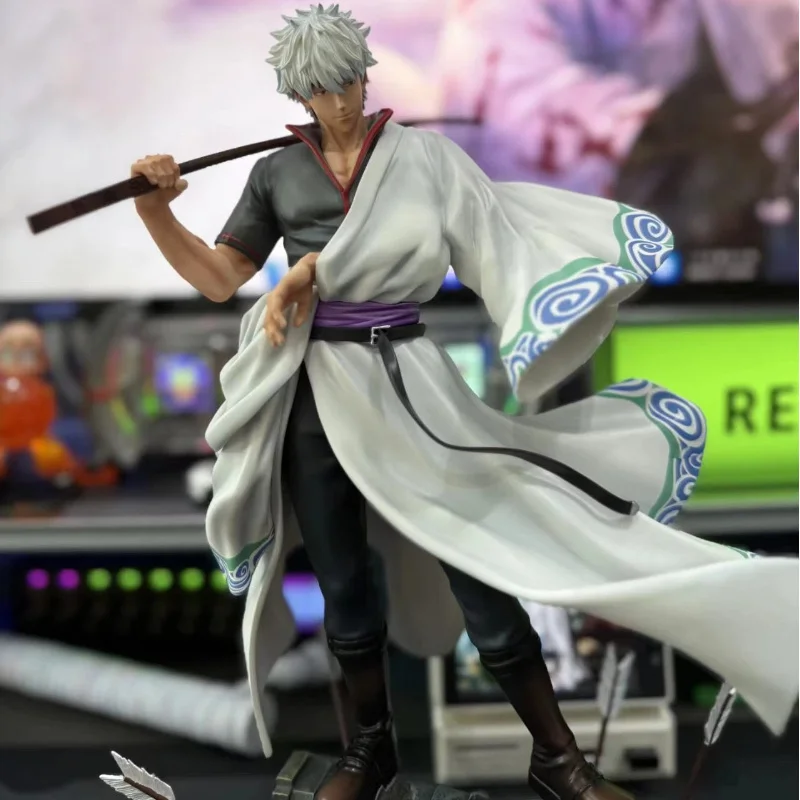 Gintama 30cm Handsome Anime Gk Model Action Figure Collectable Toy Desktop Decoration Ornament Festival Surprise Gift For Fans
Gintama 30cm Handsome Anime Gk Model Action Figure Collectable Toy Desktop Decoration Ornament Festival Surprise Gift For Fans