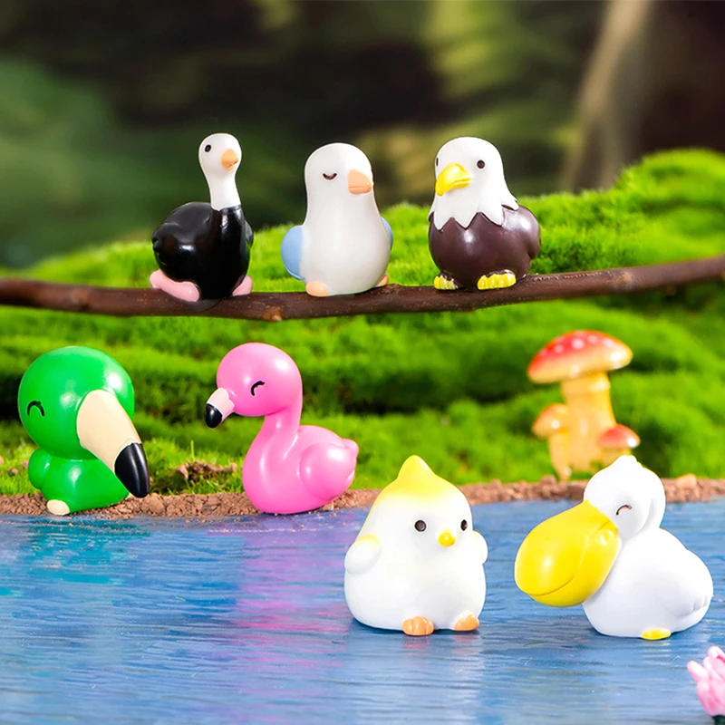 Cartoon Little Bird Platypus Eagle Flamingo Animal Mini Figurines Gardening Moss Micro Landscape Ornaments Home Desktop Decor
Cartoon Little Bird Platypus Eagle Flamingo Animal Mini Figurines Gardening Moss Micro Landscape Ornaments Home Desktop Decor