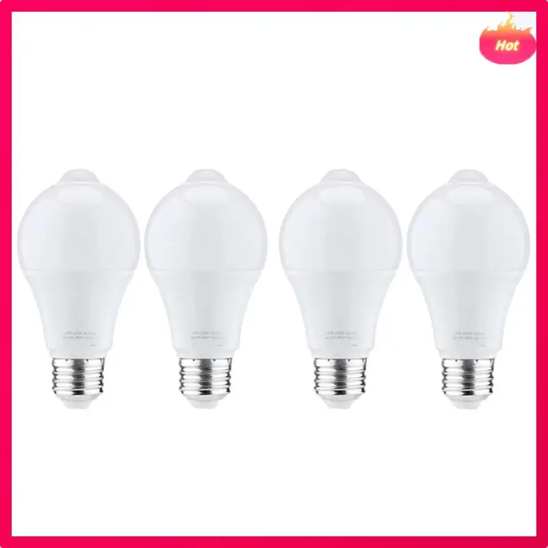 ABYP 4X 12W Motion Sensor Light Bulb,Outdoor/Indoor Movement Activated Security LED Bulb,1000LM,E26/B22,3500K Warm White
ABYP 4X 12W Motion Sensor Light Bulb,Outdoor/Indoor Movement Activated Security LED Bulb,1000LM,E26/B22,3500K Warm White