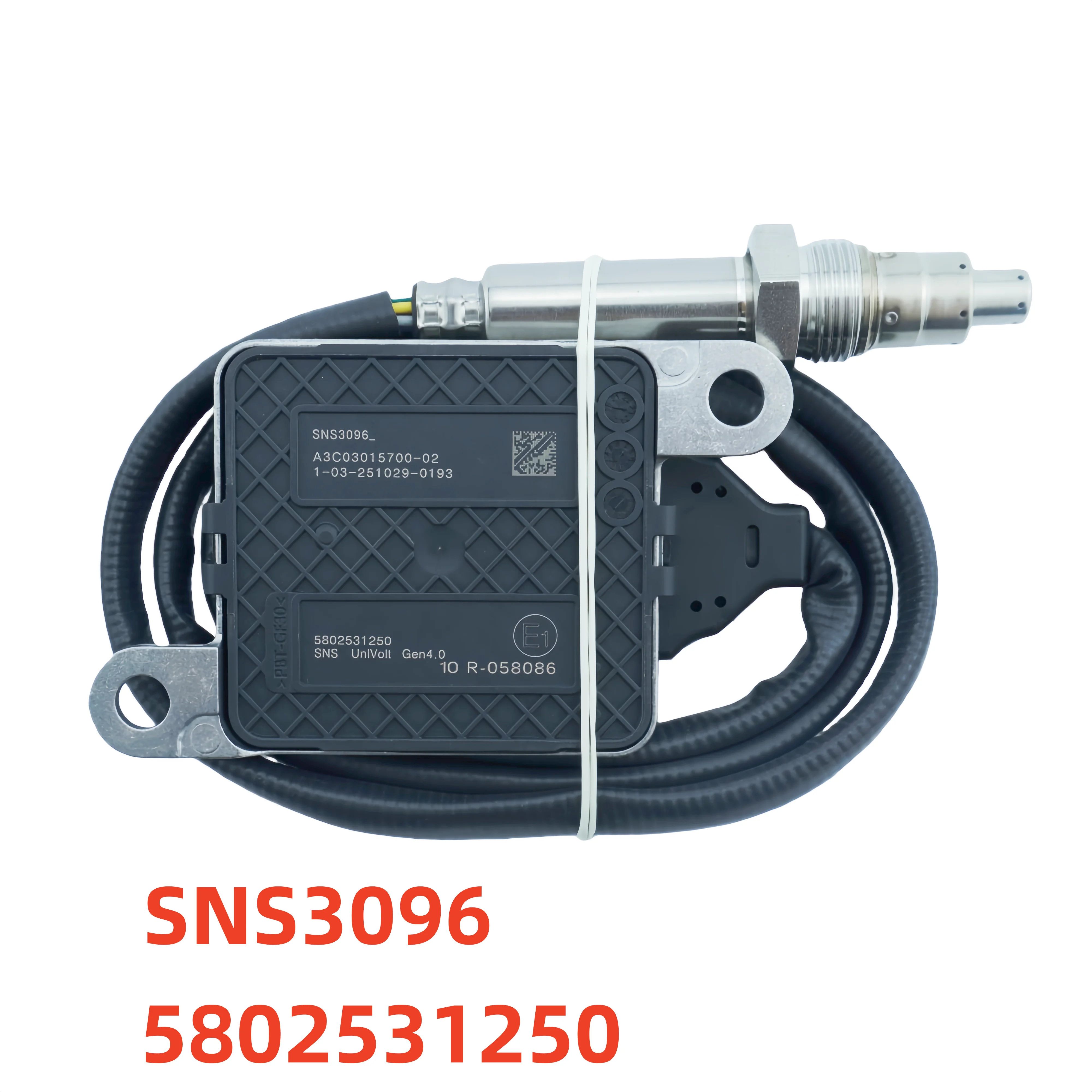 5802531250 SNS3096,New Nitrogen Oxide Sensor ,5802463098 A3C03015700 for Iveco Truck Stralis X-Way Euro 6 Van Daily 35C14B
5802531250 SNS3096,New Nitrogen Oxide Sensor ,5802463098 A3C03015700 for Iveco Truck Stralis X-Way Euro 6 Van Daily 35C14B