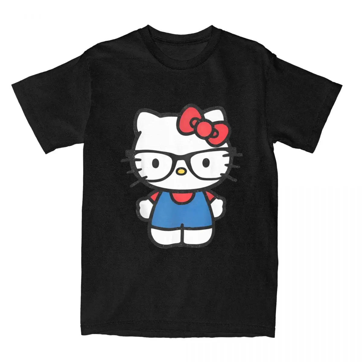 Футболка с милым котиком Hello Kitty, аксессуары для мужчин и женщин, забавная футболка из чистого хлопка, одежда с коротким рукавом, новое поступление
Футболка с милым котиком Hello Kitty, аксессуары для мужчин и женщин, забавная футболка из чистого хлопка, одежда с коротким рукавом, новое поступление