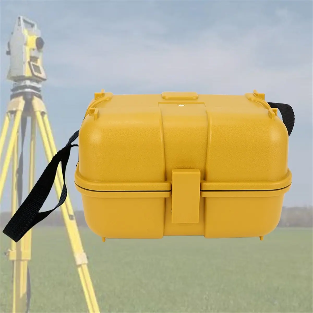 A89X Leveling Instrument Case Single Lock Plastic Total Station Level Storage Box for Surveying Equipment Case Yellow
A89X Leveling Instrument Case Single Lock Plastic Total Station Level Storage Box for Surveying Equipment Case Yellow