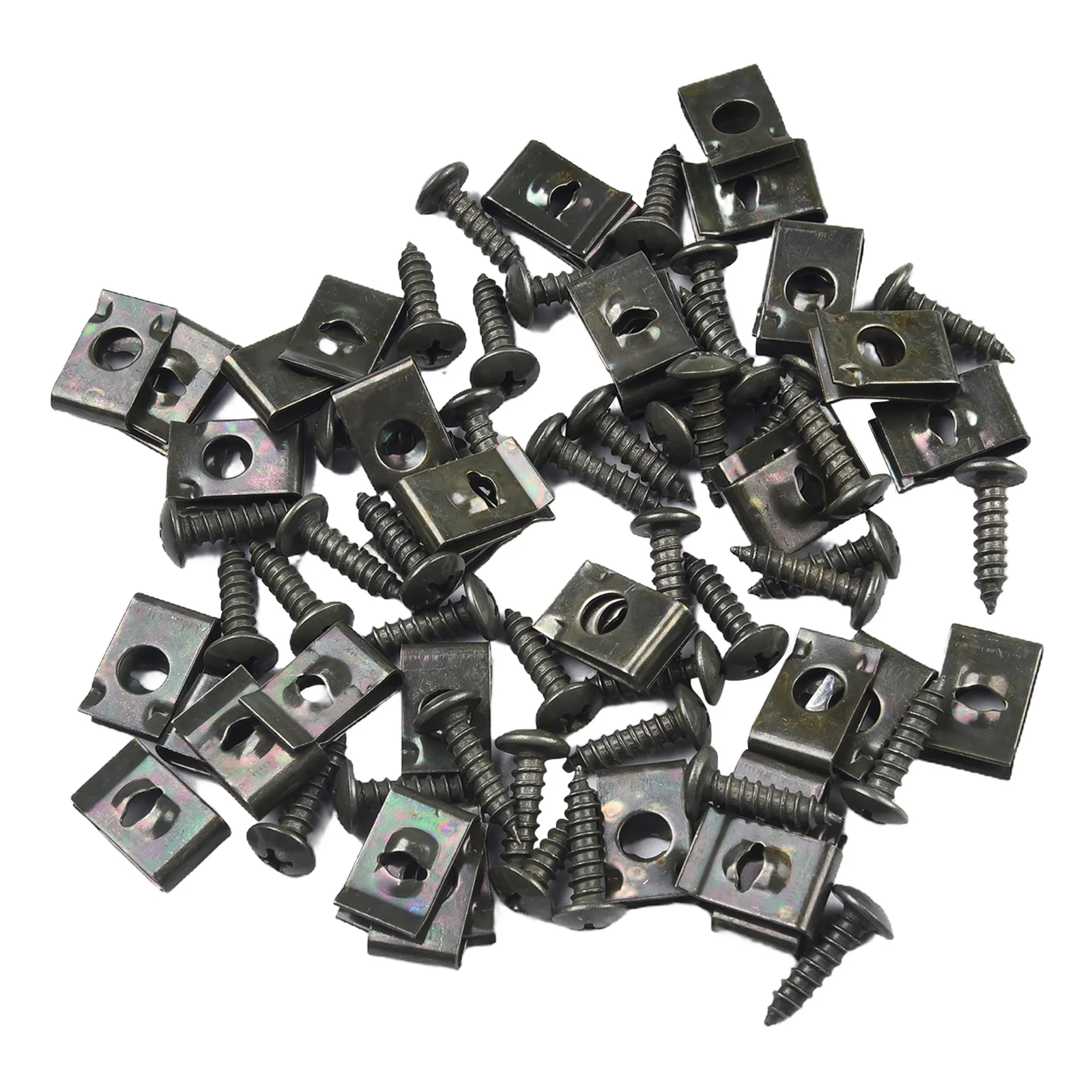 Auto Parts Metal Screw Self Tapping Screws U Shaped Clips Automotive Modification Spacer Set Grip Uninstall Screw
Auto Parts Metal Screw Self Tapping Screws U Shaped Clips Automotive Modification Spacer Set Grip Uninstall Screw
