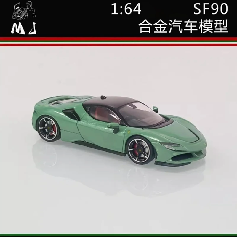 MJ 1/64 масштаб SF90 сплав имитация металлической модели автомобиля статическая коллекция украшенные праздничные подарки игрушки классический сувенирный подарок 
MJ 1/64 масштаб SF90 сплав имитация металлической модели автомобиля статическая коллекция украшенные праздничные подарки игрушки классический сувенирный подарок
