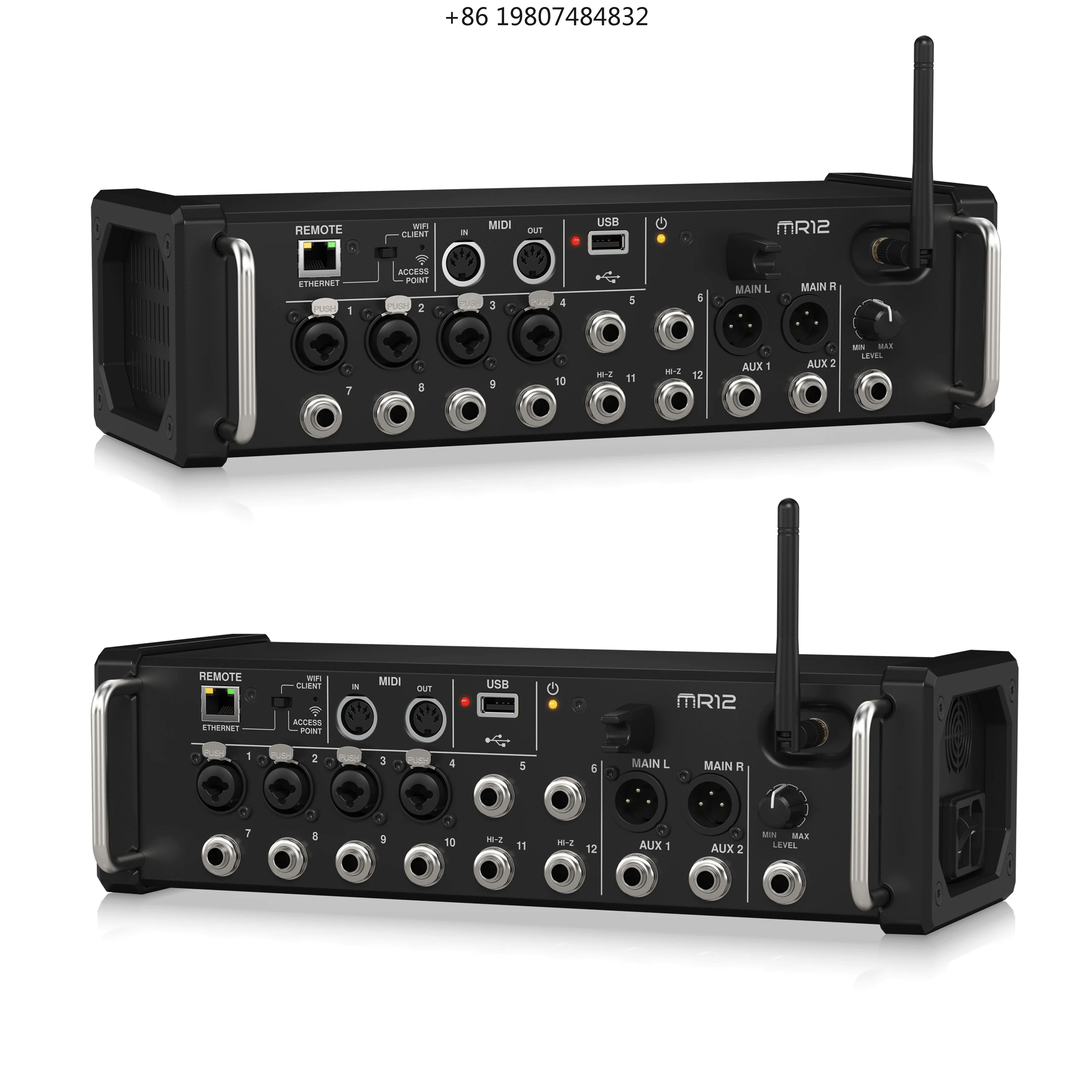 Studio Digital Mixer Audio Multi-track Sound Table MR12 Professional Digital Mixing Studio Recording Console Dj
Studio Digital Mixer Audio Multi-track Sound Table MR12 Professional Digital Mixing Studio Recording Console Dj