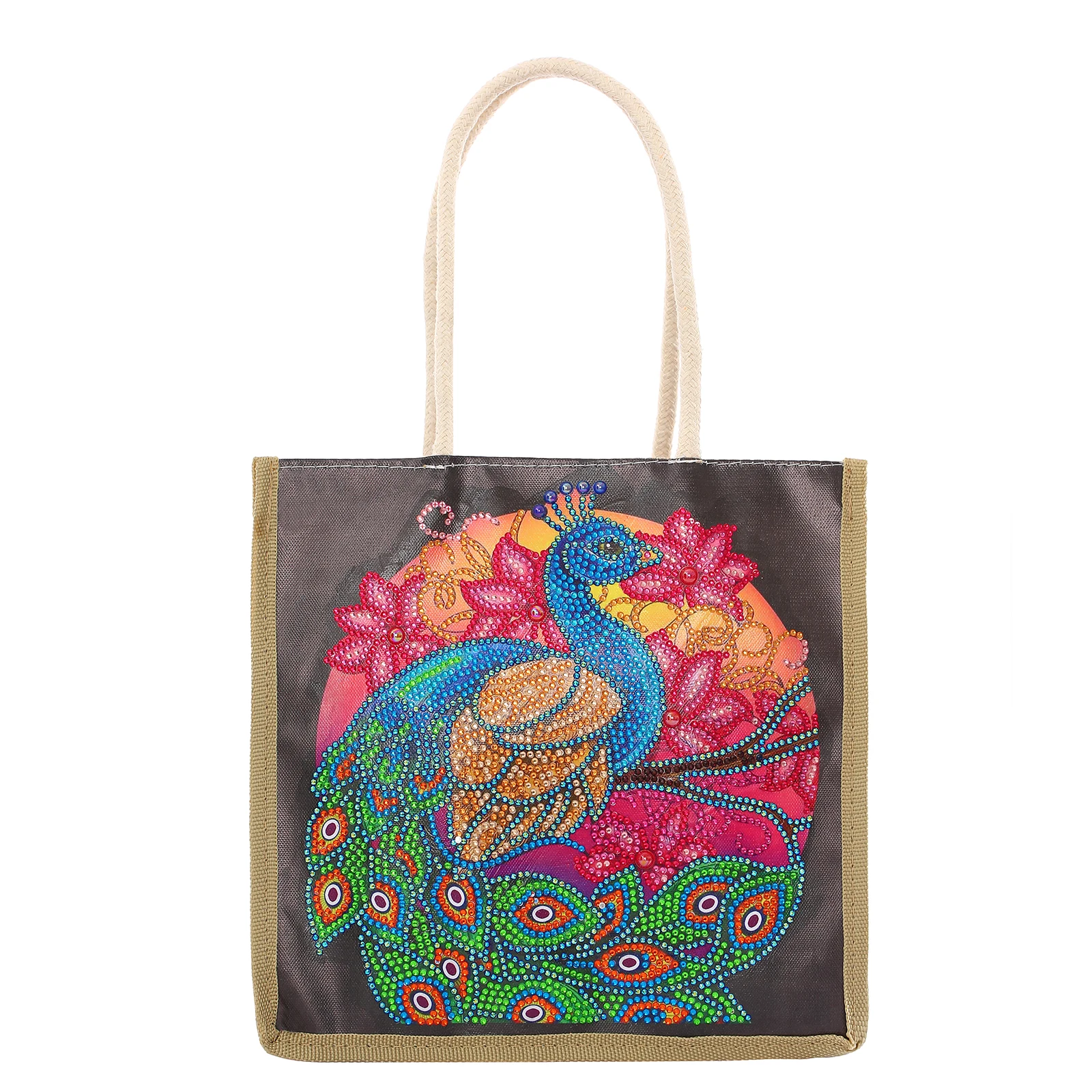 DIY Diamond Art Painting Tote Bag Shopping Bags Art Craft Handmade Shoulder Bag Canvas Grocery Bag for women girls
DIY Diamond Art Painting Tote Bag Shopping Bags Art Craft Handmade Shoulder Bag Canvas Grocery Bag for women girls