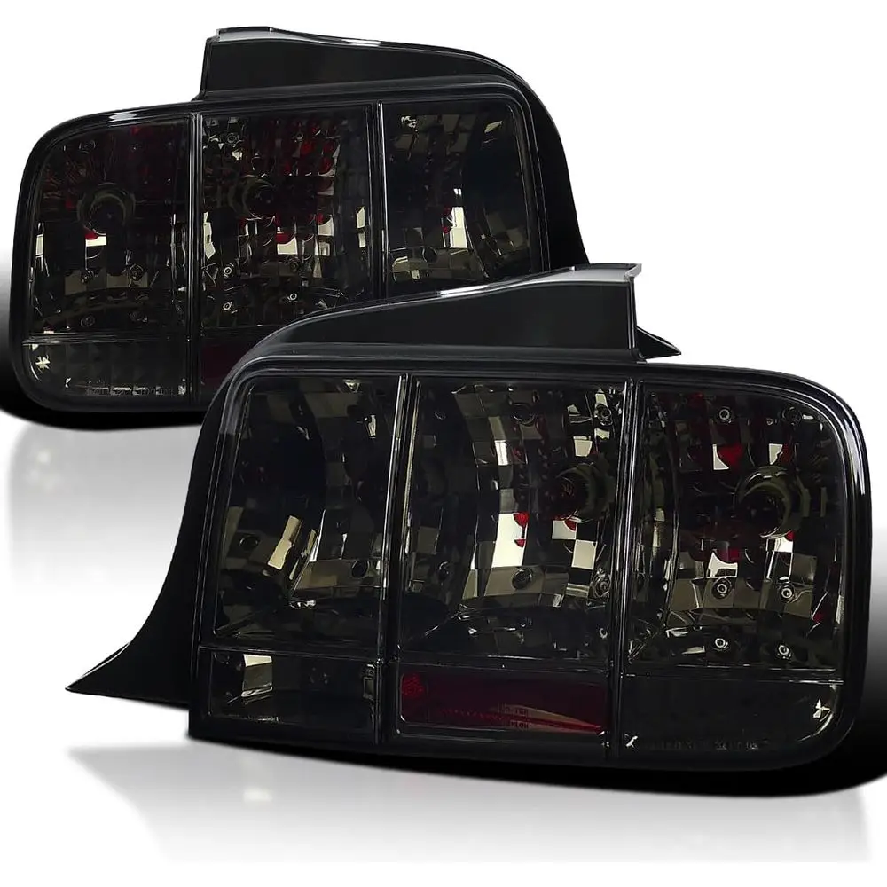 Smoke Sequential Tail Lights Compatible with 2005-2009 Ford Mustang, Left + Right Pair Assembly
Smoke Sequential Tail Lights Compatible with 2005-2009 Ford Mustang, Left + Right Pair Assembly