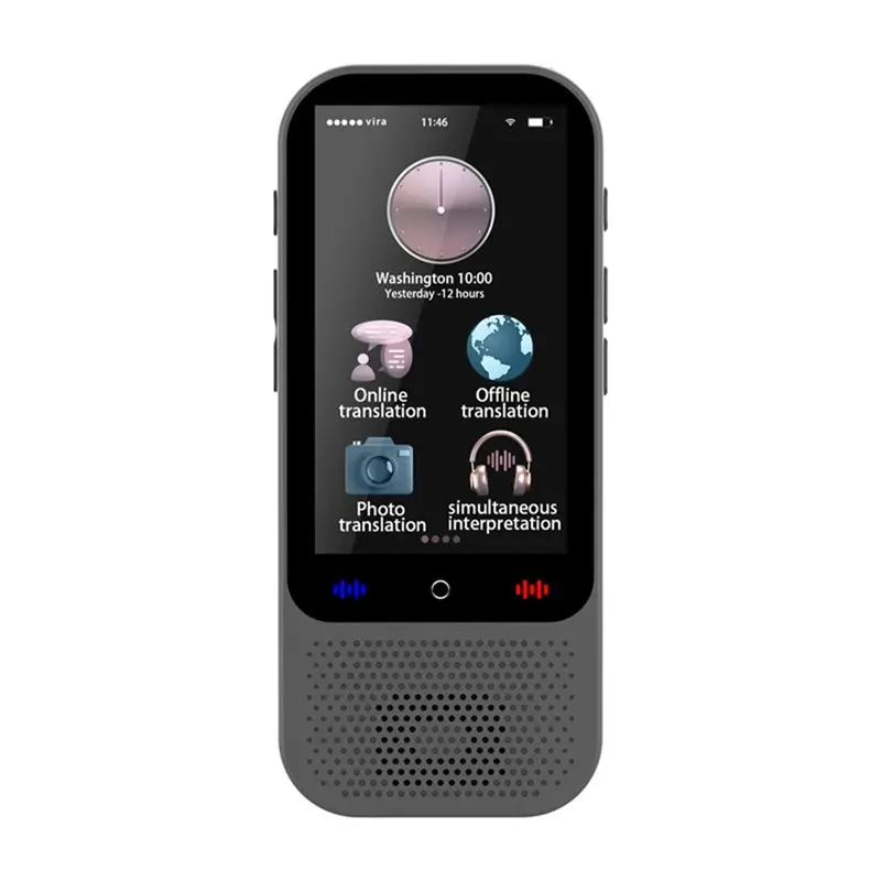ABZZ-Portable Translation Machine S80 Pro Chatgpt Real-Time Languages Translate Smart Voice Photo Text Recording Translator
ABZZ-Portable Translation Machine S80 Pro Chatgpt Real-Time Languages Translate Smart Voice Photo Text Recording Translator