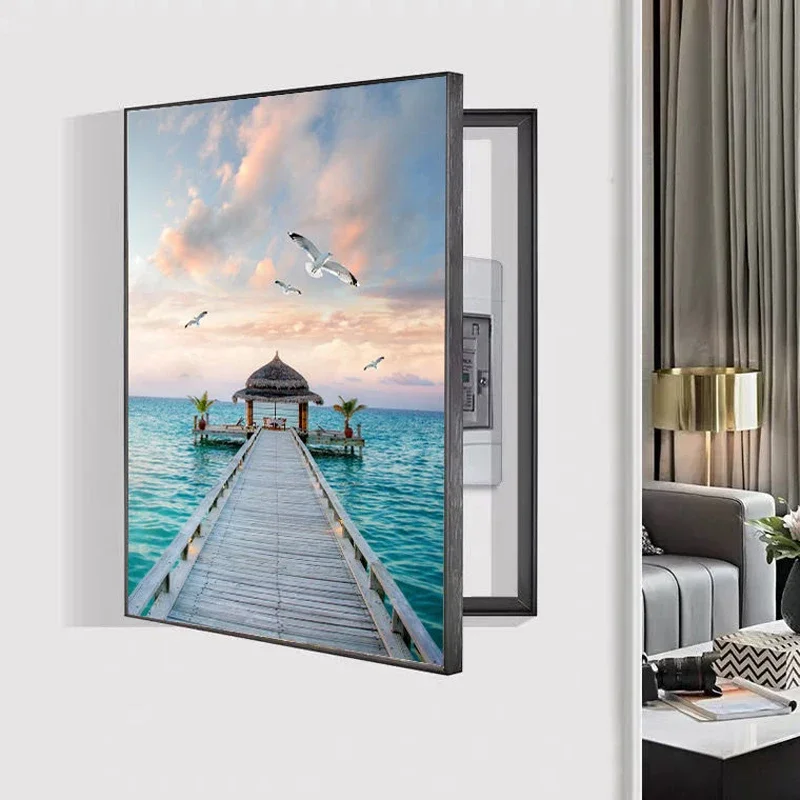 Side Open Decorative Painting of Meter Electric Box Covers Modern Pictures Poster Mural With Frame Home Living Room Wall Art
Side Open Decorative Painting of Meter Electric Box Covers Modern Pictures Poster Mural With Frame Home Living Room Wall Art