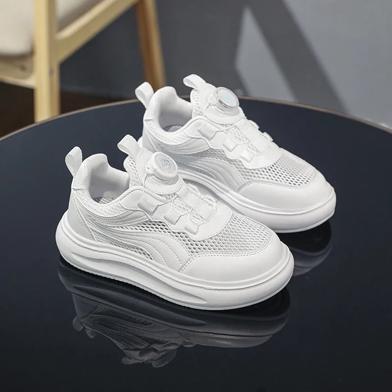 Summer Single Net Sports Casual Shoes Student Children Shoes Fashion White Shoes
Summer Single Net Sports Casual Shoes Student Children Shoes Fashion White Shoes