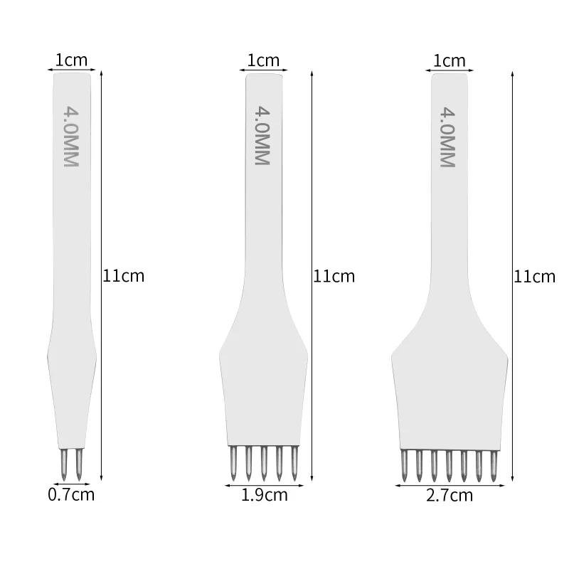 1/3 шт. 3/4/5 мм кожаный инструмент для рукоделия, дыроколы, инструмент для шнуровки, круглый дырокол, ручная прошивка, стальной дырокол, инструмент
1/3 шт. 3/4/5 мм кожаный инструмент для рукоделия, дыроколы, инструмент для шнуровки, круглый дырокол, ручная прошивка, стальной дырокол, инструмент