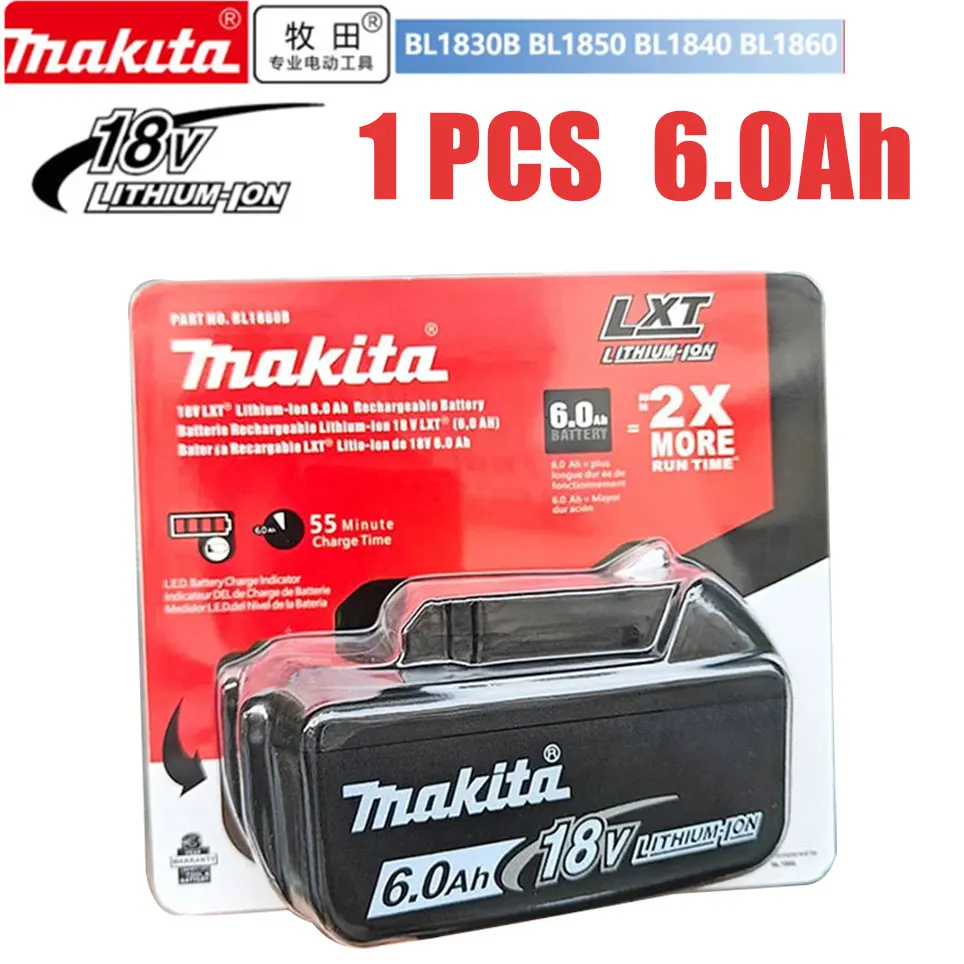 100% оригинальная аккумуляторная батарея Makita 18 В 6,0 Ач для электроинструментов Makita 18 В BL1830 BL1830B BL1840 BL1840B BL1850 BL1850B
100% оригинальная аккумуляторная батарея Makita 18 В 6,0 Ач для электроинструментов Makita 18 В BL1830 BL1830B BL1840 BL1840B BL1850 BL1850B