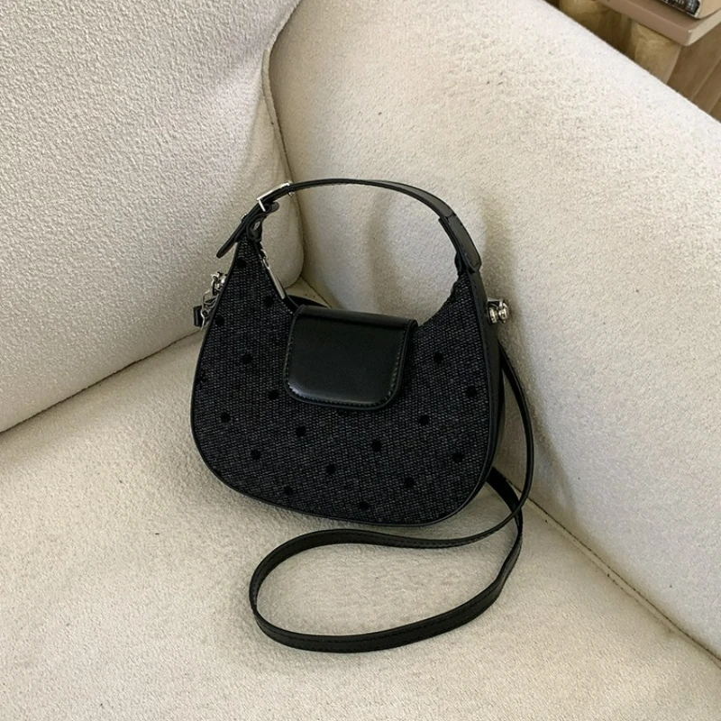 Новая зимняя модная сумка через плечо в горошек, женская модная сумка через плечо, легкая роскошная удобная и универсальная текстурированная сумка-хобо
Новая зимняя модная сумка через плечо в горошек, женская модная сумка через плечо, легкая роскошная удобная и универсальная текстурированная сумка-хобо