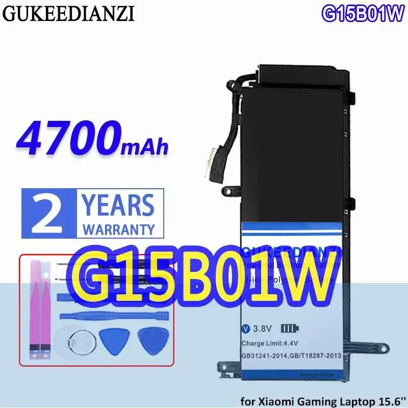 Для Xiaomi 15,6 ''I5 7300HQ GTX1050 GTX1060 1050Ti 1060 171502-A1 4700 мАч долговечный аккумулятор для ноутбука G15B01W
Для Xiaomi 15,6 ''I5 7300HQ GTX1050 GTX1060 1050Ti 1060 171502-A1 4700 мАч долговечный аккумулятор для ноутбука G15B01W