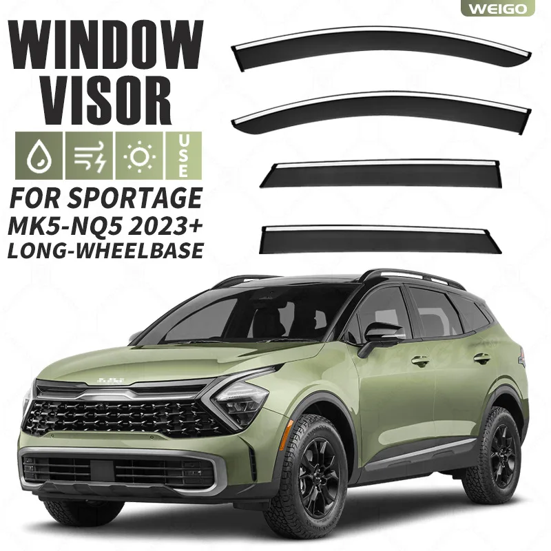 Suitable for KIA Sportage KX5 Window Deflector Car Window Rain Guard Car Decorative Accessories Easy to Install
Suitable for KIA Sportage KX5 Window Deflector Car Window Rain Guard Car Decorative Accessories Easy to Install