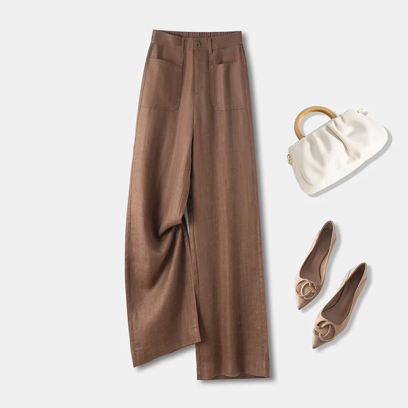 Новые летние женские повседневные брюки изо льна с высокой талией, свободного прямого кроя, укороченные (длиной 7/8), для офиса и повседневной носки
Новые летние женские повседневные брюки изо льна с высокой талией, свободного прямого кроя, укороченные (длиной 7/8), для офиса и повседневной носки