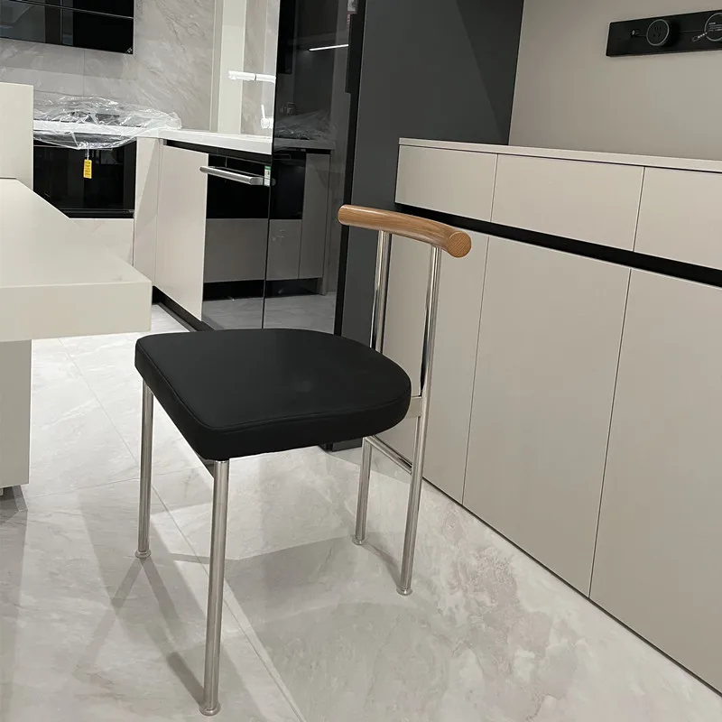 Modern Minimalist Luxury Dining Chair High-quality Leather Premium Household White Waxwood Room Backrest Desk Chair Office
Modern Minimalist Luxury Dining Chair High-quality Leather Premium Household White Waxwood Room Backrest Desk Chair Office