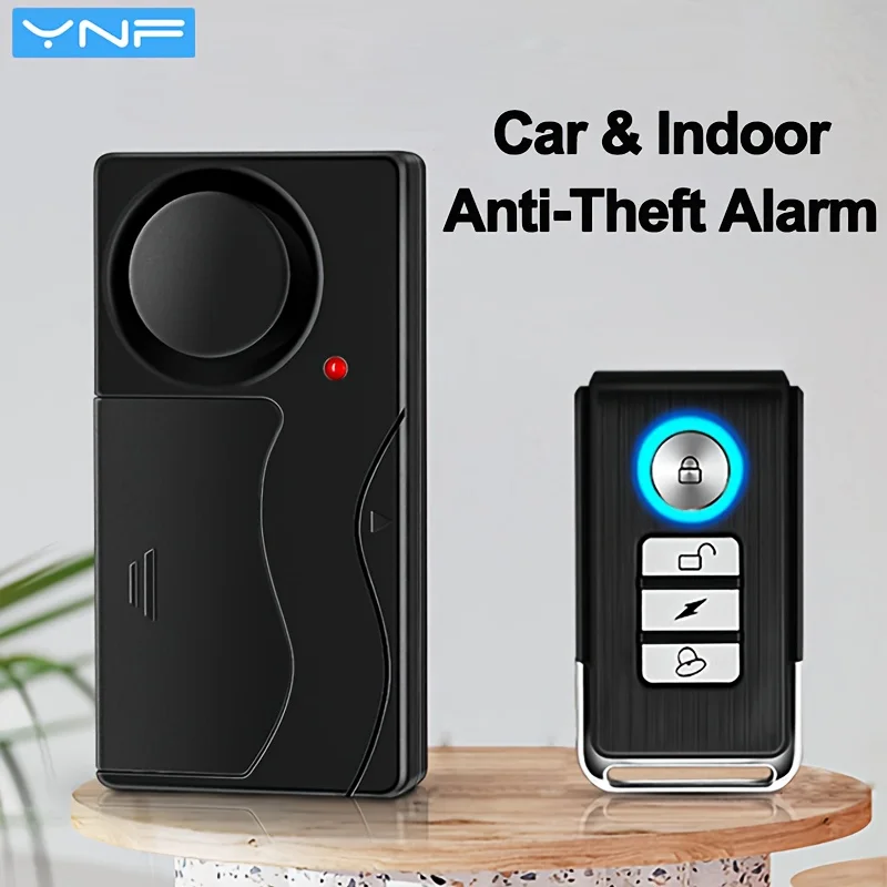 YNF 110dB Vibration Anti-Theft Alarm, 10 Sensitivity Levels, Wireless Remote Alarm for Motorcycle Car E-Bike
YNF 110dB Vibration Anti-Theft Alarm, 10 Sensitivity Levels, Wireless Remote Alarm for Motorcycle Car E-Bike