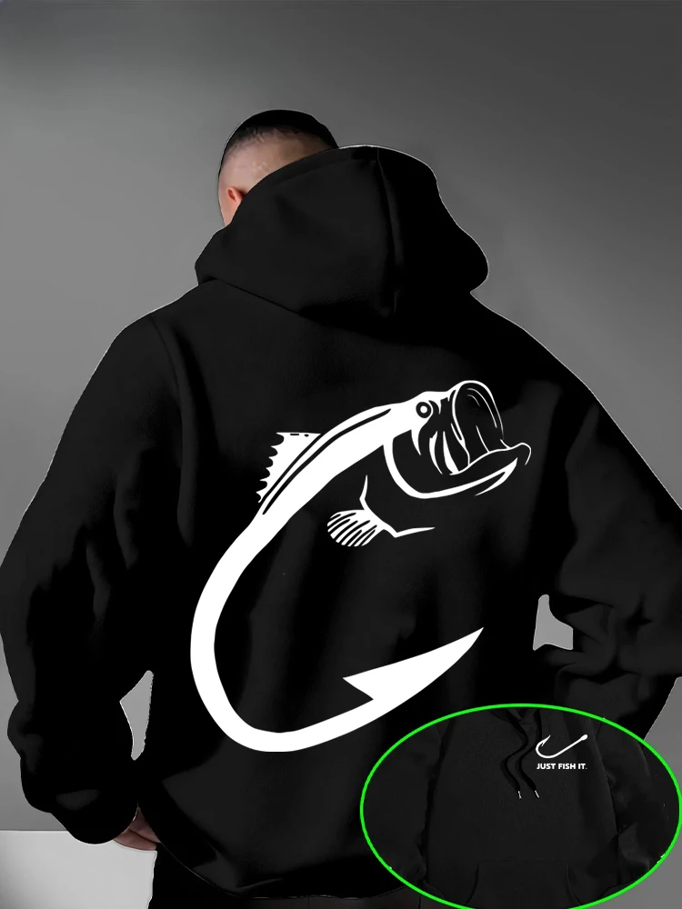 2026 Fishing Lover Gifts Hoodies "Just Fish It" Print Streetwear Vintage Fishhook Men Hoody Long Sleeve Fishing Trend Hoodie
2026 Fishing Lover Gifts Hoodies "Just Fish It" Print Streetwear Vintage Fishhook Men Hoody Long Sleeve Fishing Trend Hoodie