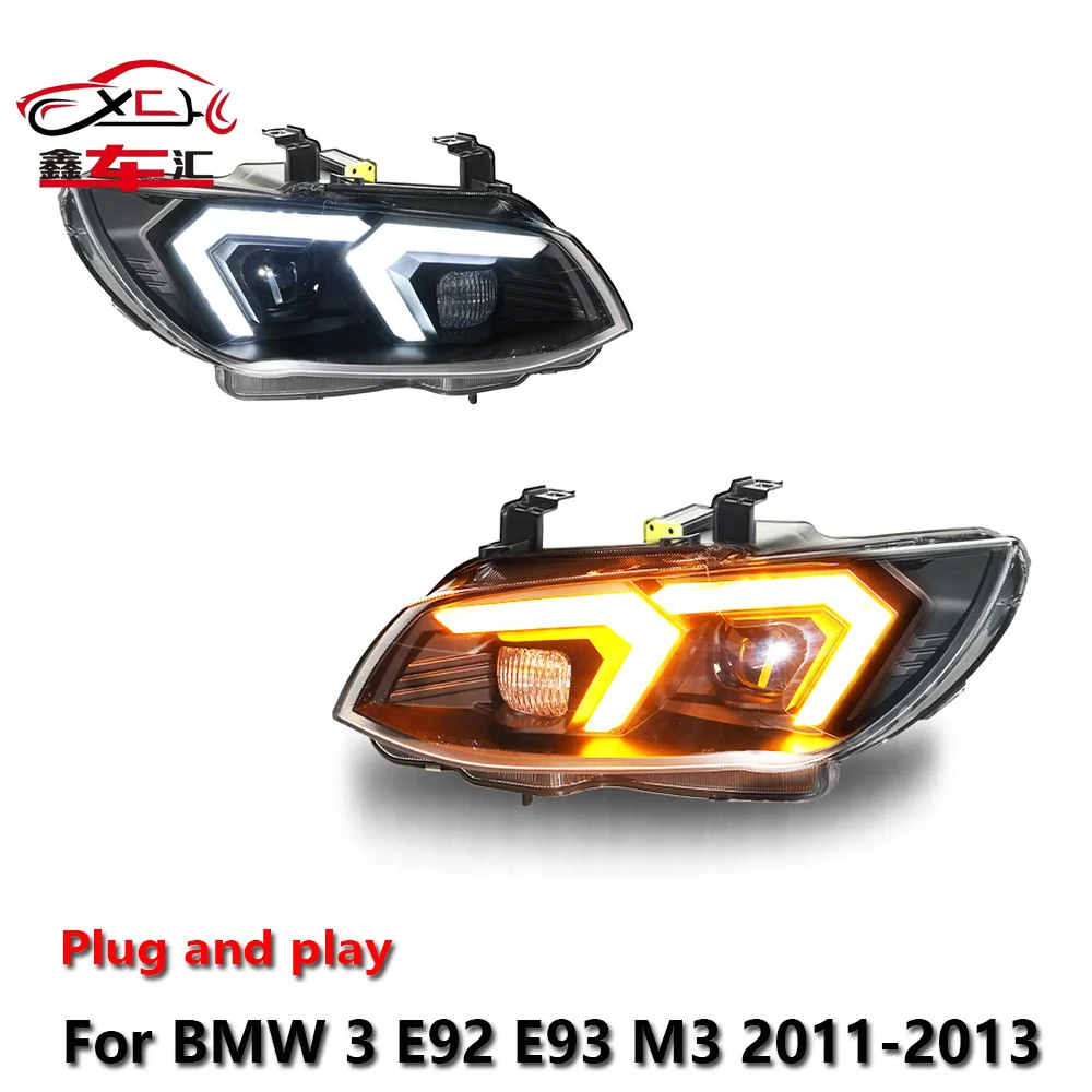 Car LED Headlight Assemblies For BMW 3 E92 E93 M3 2011-2013 DRL Brake Turn Signal Lamp Plug and Play
Car LED Headlight Assemblies For BMW 3 E92 E93 M3 2011-2013 DRL Brake Turn Signal Lamp Plug and Play