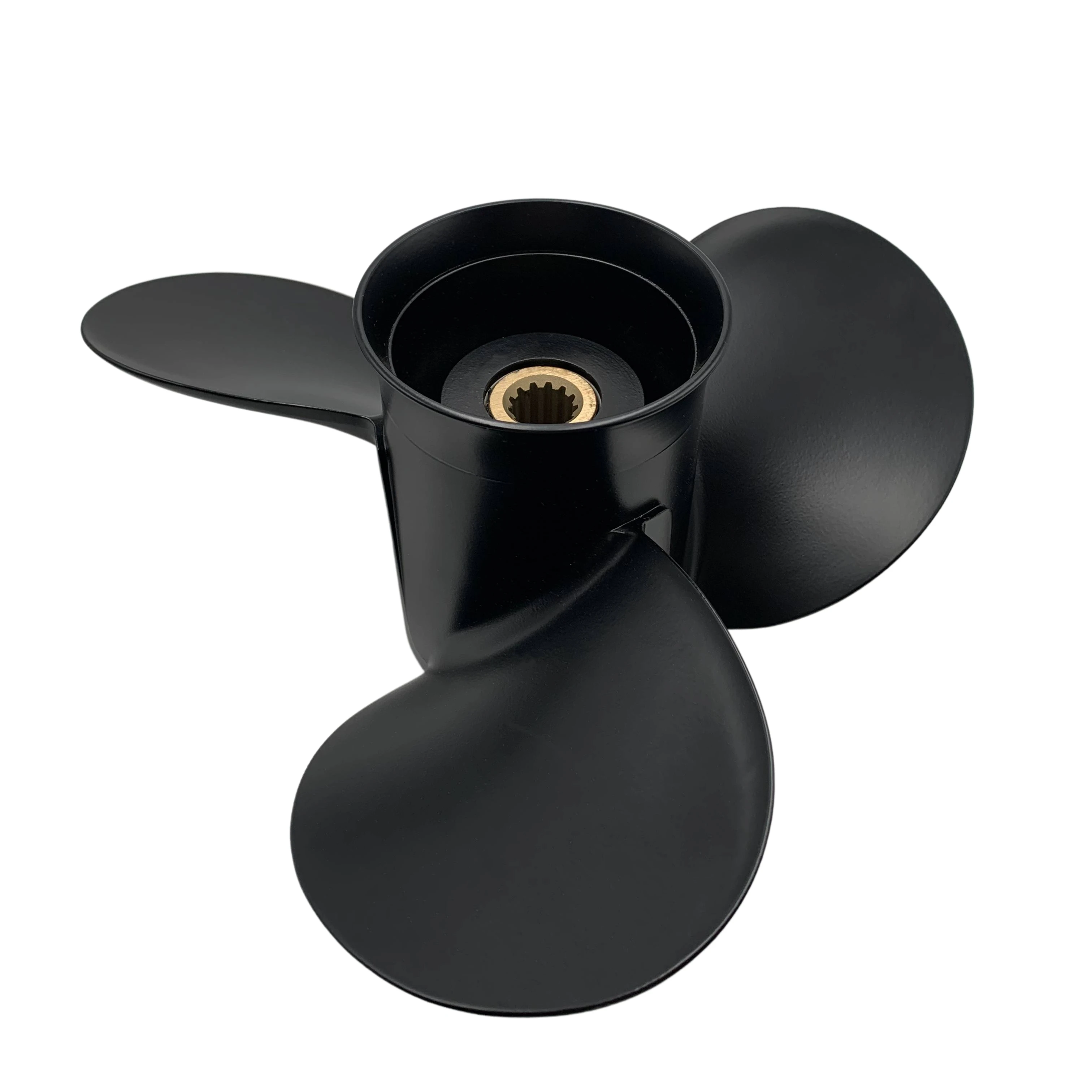 Propeller 13 3/4X15 for Johnson/BRP/Evinrude/OMC 40-140HP 3 Blades Aluminum 13 Tooth RH
Propeller 13 3/4X15 for Johnson/BRP/Evinrude/OMC 40-140HP 3 Blades Aluminum 13 Tooth RH