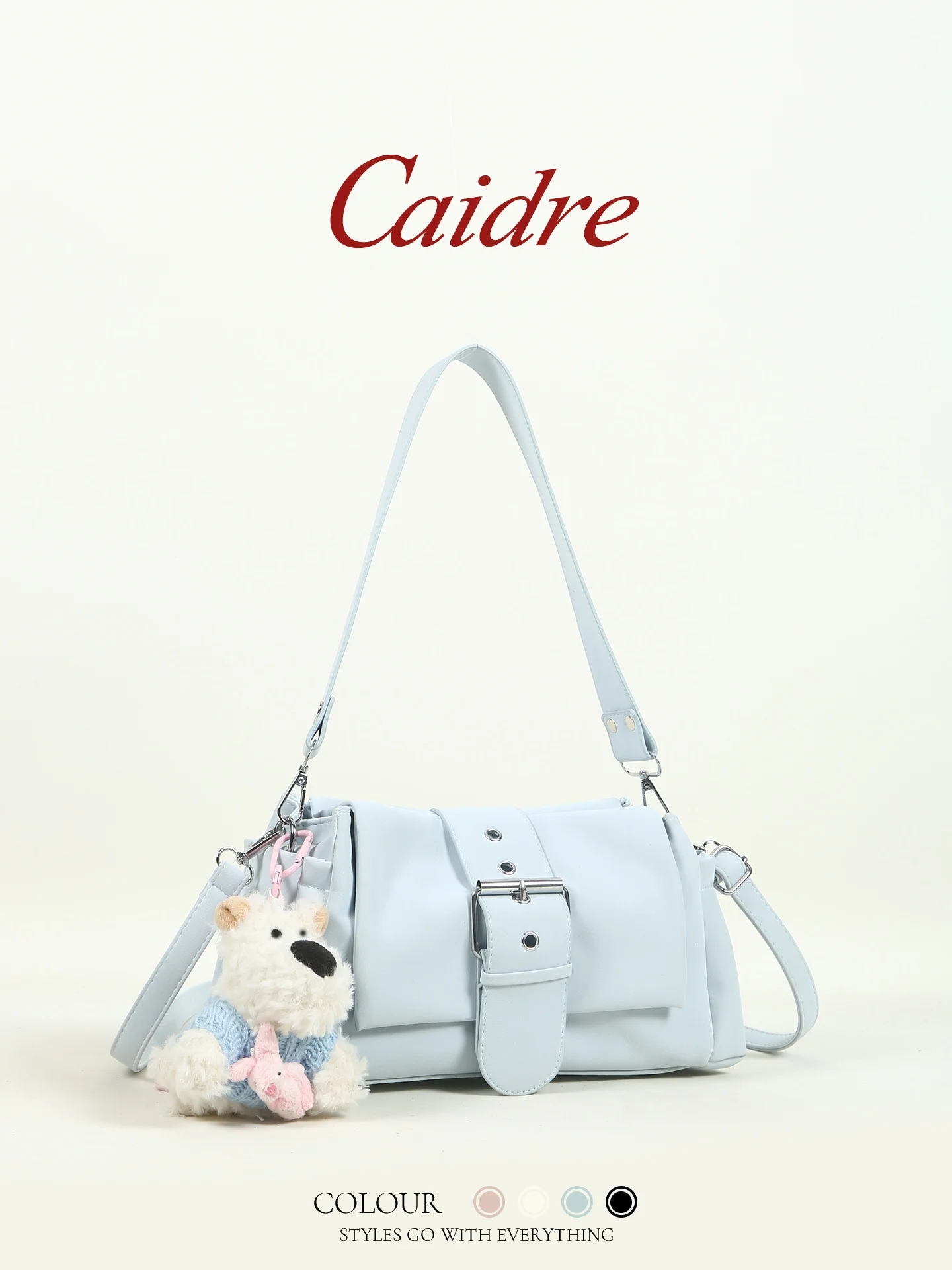 Caidre Cute Little Dog Underarm Bag Women's Commuter Handbag Birthday Gift High-End Slant Crossbody Bag Korean Style Pure Color
Caidre Cute Little Dog Underarm Bag Women's Commuter Handbag Birthday Gift High-End Slant Crossbody Bag Korean Style Pure Color