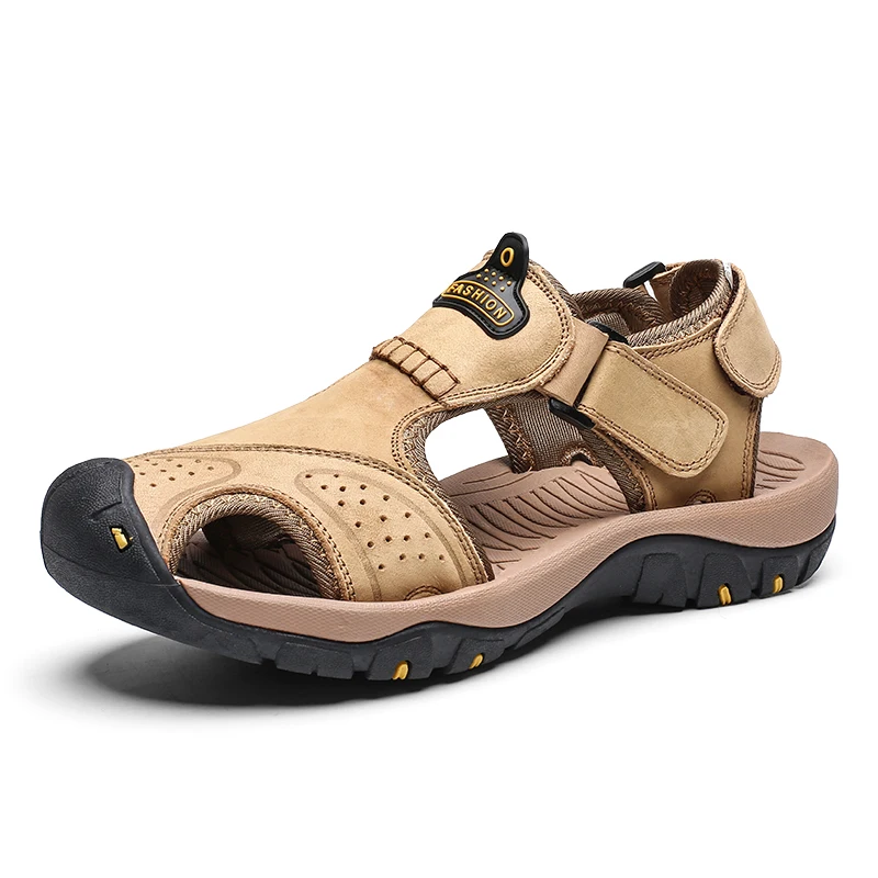 Outdoor Water Wading Leather Sandals Men Anti slip and Wear-resistant Summer Casual Shoes For Men Beach Sandals Soft Breathable
Outdoor Water Wading Leather Sandals Men Anti slip and Wear-resistant Summer Casual Shoes For Men Beach Sandals Soft Breathable